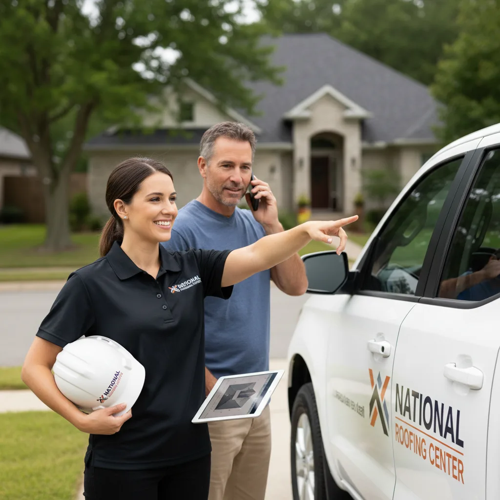 National Roofing Center customer support in Spiro