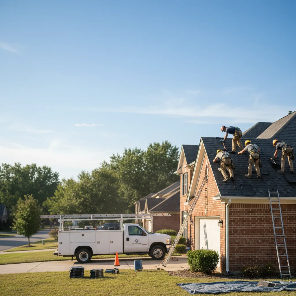 Roof Repair in Spiro